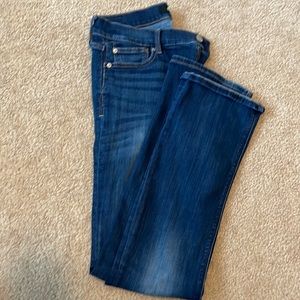 Express Barely Boot Cut Jeans, size 8R